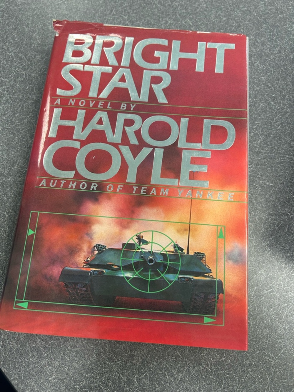 Bright Star by Harold Coyle - Red Hardcover Novel
